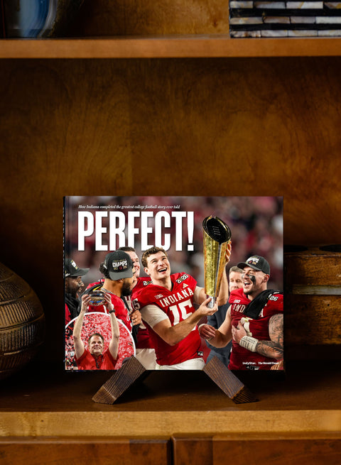 Fernando Mendoza - Indiana Big Ten Championship Book | Historic 2025-26 Hoosiers Season