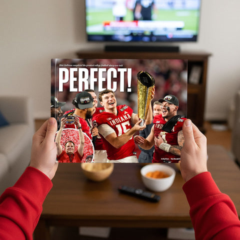 Fernando Mendoza - Indiana Big Ten Championship Book | Historic 2025-26 Hoosiers Season