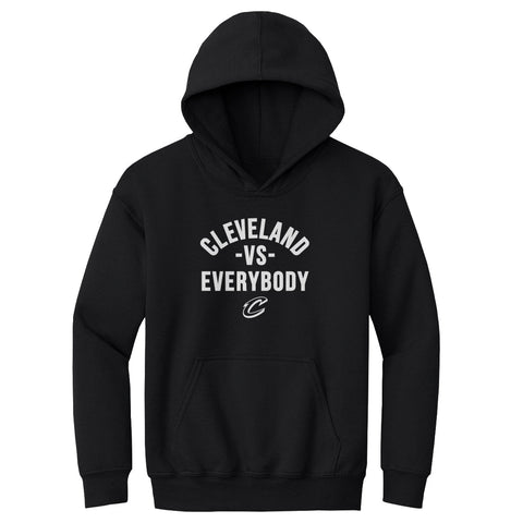 Cleveland Cavaliers Hoodie - Kids Hooded Sweatshirt | Loose Fit Midweight Blend