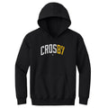 Pittsburgh Penguins Sidney Crosby Kids Youth Hoodie Kids Youth Hoodie 500 LEVEL Black S Kids Youth Hoodie