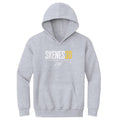 Pittsburgh Pirates Paul Skenes Kids Youth Hoodie Kids Youth Hoodie 500 LEVEL Gray S Kids Youth Hoodie