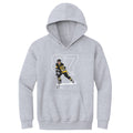 Pittsburgh Penguins Sidney Crosby Kids Youth Hoodie Kids Youth Hoodie 500 LEVEL Gray S Kids Youth Hoodie