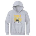 Pittsburgh Penguins Sidney Crosby Kids Youth Hoodie Kids Youth Hoodie 500 LEVEL Gray S Kids Youth Hoodie