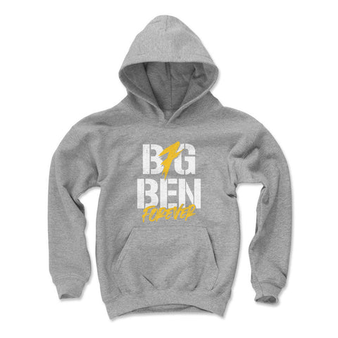 Pittsburgh Big Ben Forever  Kids Youth Hoodie Kids Youth Hoodie 500 LEVEL   