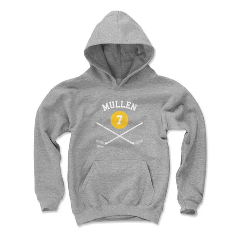 Joe Mullen Pittsburgh 7 Sticks  Kids Youth Hoodie Kids Youth Hoodie 500 LEVEL   