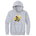 Pittsburgh Penguins Sidney Crosby Kids Youth Hoodie Kids Youth Hoodie 500 LEVEL Gray S Kids Youth Hoodie