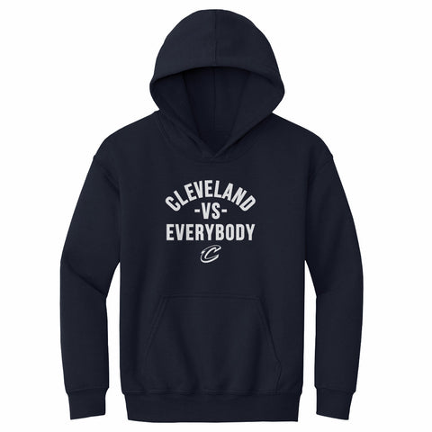 Cleveland Cavaliers Hoodie - Kids Hooded Sweatshirt | Loose Fit Midweight Blend