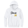 Pittsburgh Pirates Paul Skenes Kids Youth Hoodie Kids Youth Hoodie 500 LEVEL White S Kids Youth Hoodie