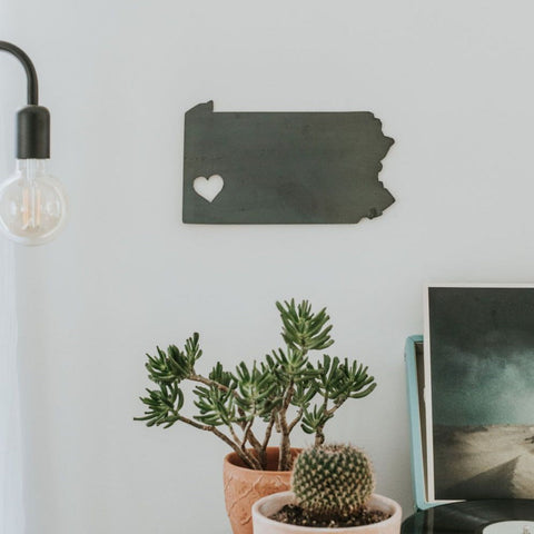 Heart in Pittsburgh Wall Decor