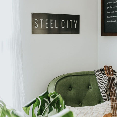 Pittsburgh Steel City Wall Decor