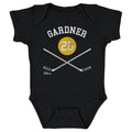 Paul Gardner Pittsburgh 20 Sticks  Kids Baby Onesie Kids Baby Onesie 500 LEVEL   