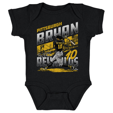 Pittsburgh Pirates Bryan Reynolds Kids Baby Onesie Kids Baby Onesie 500 LEVEL   