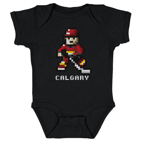 Calgary Hockey 8-bit WHT