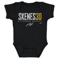 Pittsburgh Pirates Paul Skenes Kids Baby Onesie Kids Baby Onesie 500 LEVEL Black 6M Kids Baby Onesie