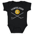 Ulf Samuelsson Pittsburgh 5 Sticks  Kids Baby Onesie Kids Baby Onesie 500 LEVEL   