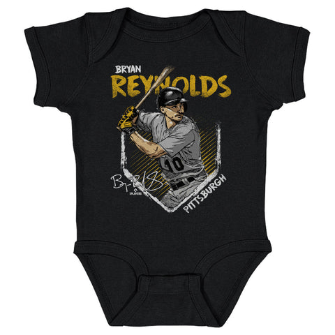 Pittsburgh Pirates Bryan Reynolds Kids Baby Onesie Kids Baby Onesie 500 LEVEL   