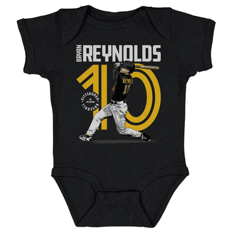 Pittsburgh Pirates Bryan Reynolds Kids Baby Onesie Kids Baby Onesie 500 LEVEL   