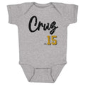 Pittsburgh Pirates Oneil Cruz Kids Baby Onesie Kids Baby Onesie 500 LEVEL   