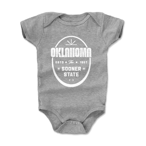Oklahoma The Sooner State Badge WHT
