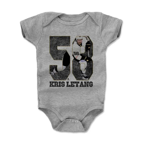 Pittsburgh Penguins Kris Letang Kids Baby Onesie Kids Baby Onesie 500 LEVEL   