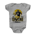 Joe Greene Pittsburgh Skyline Kids Baby Onesie Kids Baby Onesie 500 LEVEL   