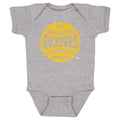 Pittsburgh Pirates Paul Skenes Kids Baby Onesie Kids Baby Onesie 500 LEVEL Heather Gray 6M Kids Baby Onesie