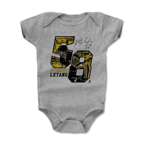 Pittsburgh Penguins Kris Letang Kids Baby Onesie Kids Baby Onesie 500 LEVEL   