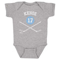 Rick Kehoe Pittsburgh 17 Sticks  Kids Baby Onesie Kids Baby Onesie 500 LEVEL   