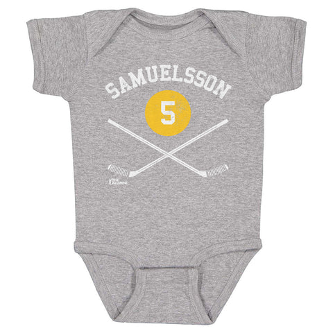 Ulf Samuelsson Pittsburgh 5 Sticks  Kids Baby Onesie Kids Baby Onesie 500 LEVEL   