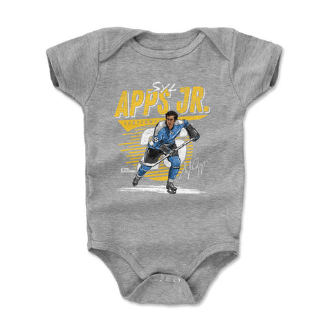 Syl Apps Jr. Pittsburgh Comet  Kids Baby Onesie Kids Baby Onesie 500 LEVEL   