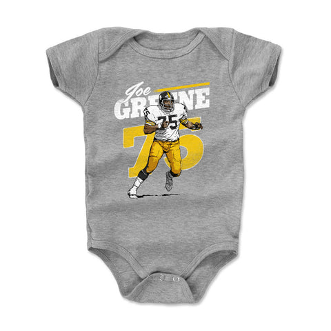 Joe Greene Retro  Kids Baby Onesie Kids Baby Onesie 500 LEVEL   