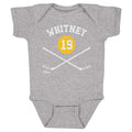 Ryan Whitney Pittsburgh 19 Sticks  Kids Baby Onesie Kids Baby Onesie 500 LEVEL   