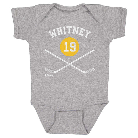 Ryan Whitney Pittsburgh 19 Sticks  Kids Baby Onesie Kids Baby Onesie 500 LEVEL   