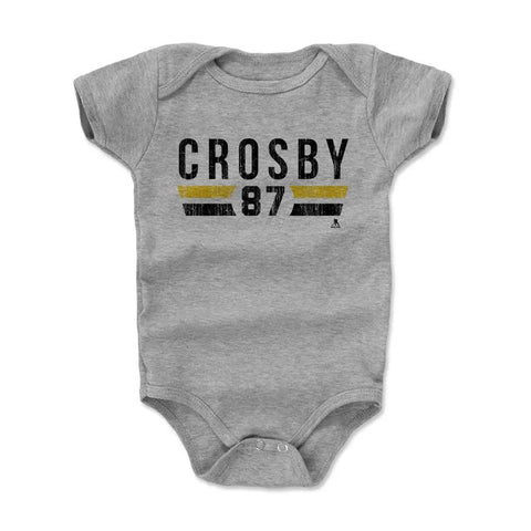 Pittsburgh Penguins Sidney Crosby Kids Baby Onesie Kids Baby Onesie 500 LEVEL   