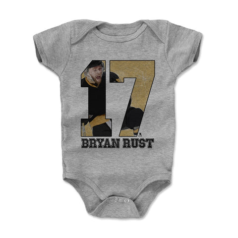 Pittsburgh Penguins Bryan Rust Kids Baby Onesie Kids Baby Onesie 500 LEVEL   