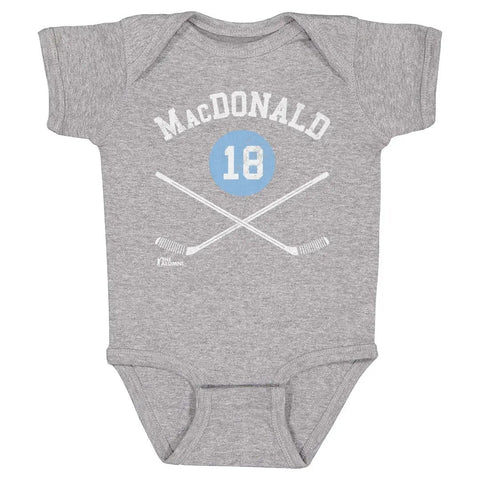 Lowell MacDonald Pittsburgh 18 Sticks  Kids Baby Onesie Kids Baby Onesie 500 LEVEL   