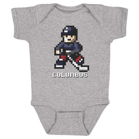 Columbus Hockey 8-bit WHT
