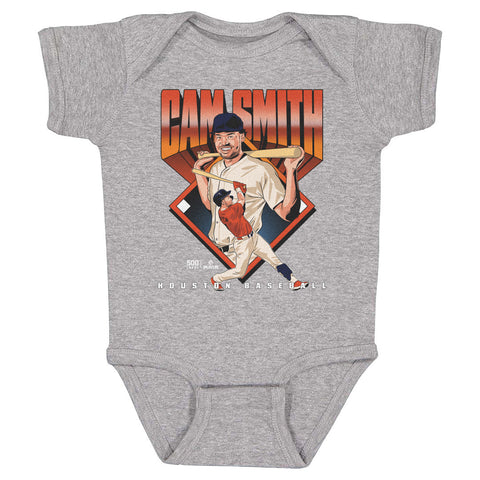 Cam Smith Houston Baseball Diamond WHT