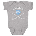 Randy Carlyle Pittsburgh 25 Sticks  Kids Baby Onesie Kids Baby Onesie 500 LEVEL   