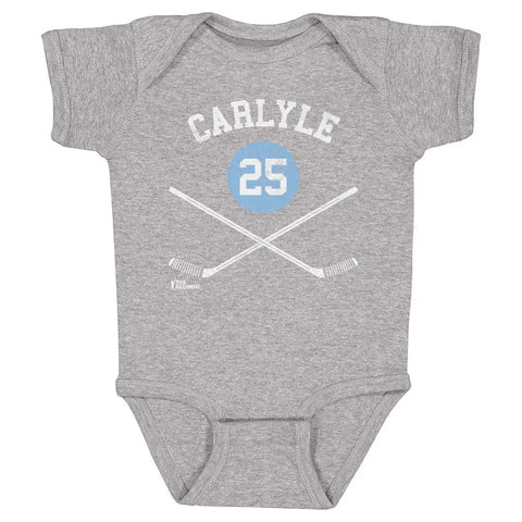 Randy Carlyle Pittsburgh 25 Sticks  Kids Baby Onesie Kids Baby Onesie 500 LEVEL   