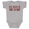 Nick Herbig College Font Kids Baby Onesie Kids Baby Onesie 500 LEVEL   