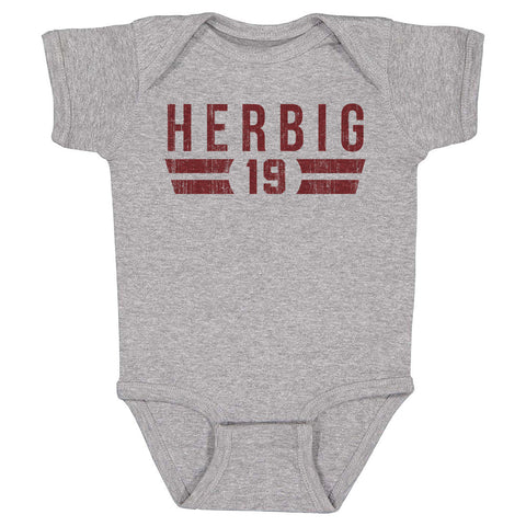 Nick Herbig College Font Kids Baby Onesie Kids Baby Onesie 500 LEVEL   