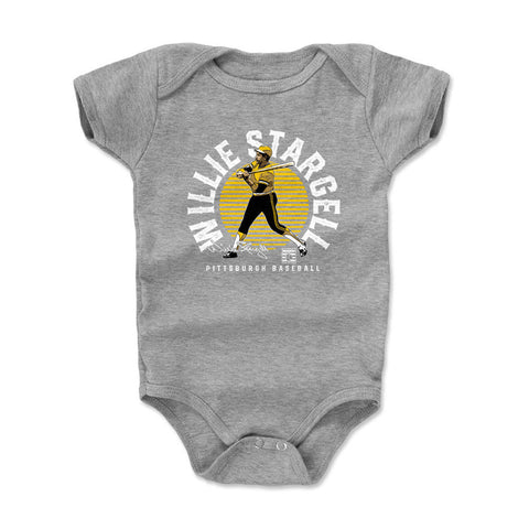 Pittsburgh Pirates Willie Stargell Kids Baby Onesie Kids Baby Onesie 500 LEVEL   