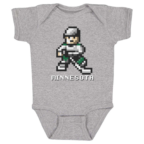 Minnesota Hockey 8-bit WHT