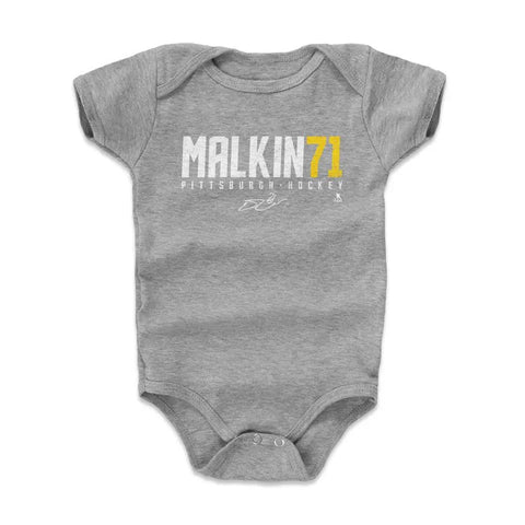 Pittsburgh Penguins Evgeni Malkin Kids Baby Onesie Kids Baby Onesie 500 LEVEL   