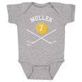 Joe Mullen Pittsburgh 7 Sticks  Kids Baby Onesie Kids Baby Onesie 500 LEVEL   