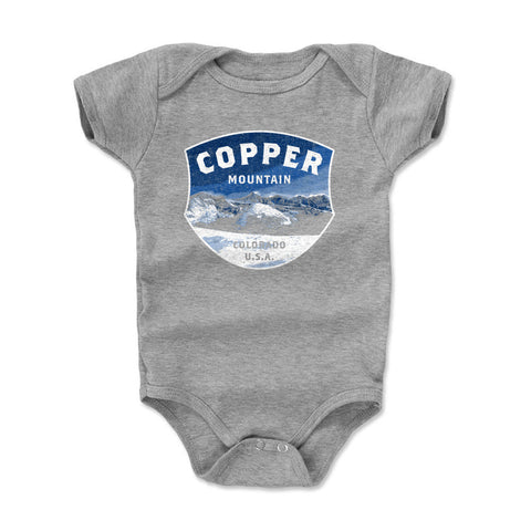 Copper Mountain Colorado Shield WHT