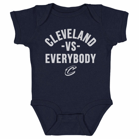 Cleveland Cavaliers Bodysuit - Baby One-Piece Cotton Midweight NBA Fanwear