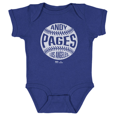 Andy Pages Los Angeles D Vintage Baseball WHT