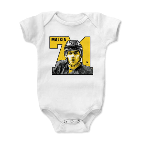 Pittsburgh Penguins Evgeni Malkin Kids Baby Onesie Kids Baby Onesie 500 LEVEL   